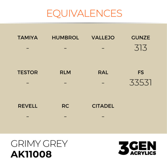 GRIMY GREY – STANDARD - Imagen 3