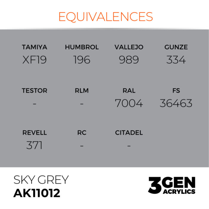 SKY GREY – STANDARD - Imagen 3