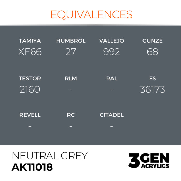 NEUTRAL GREY – STANDARD - Imagen 3