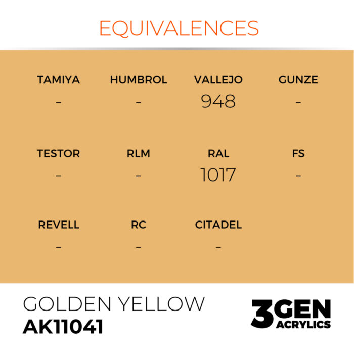 GOLDEN YELLOW – STANDARD - Imagen 3