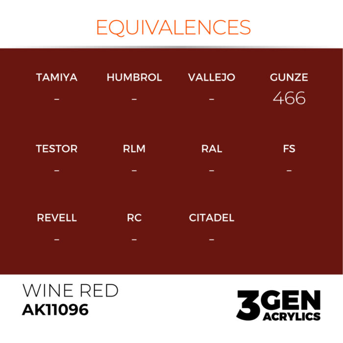 WINE RED – STANDARD - Imagen 3