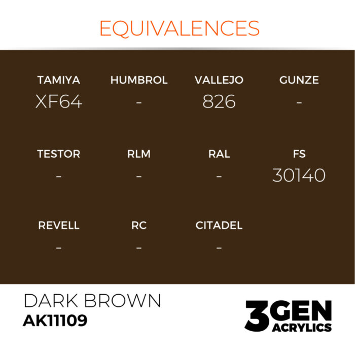 DARK BROWN – STANDARD - Imagen 3