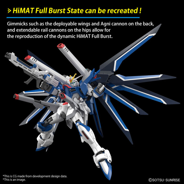 HG 1/144 RISING FREEDOM - Imagen 5