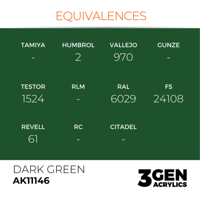 DARK GREEN – STANDARD - Imagen 3
