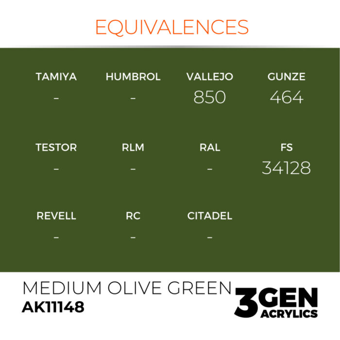 MEDIUM OLIVE GREEN – STANDARD - Imagen 3