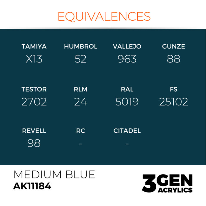 MEDIUM BLUE – STANDARD - Imagen 3