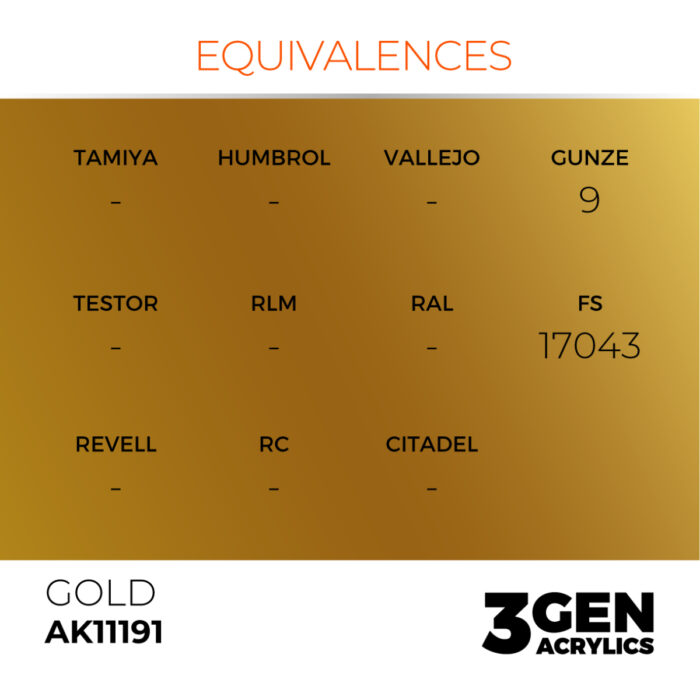 GOLD – METALLIC - Imagen 3